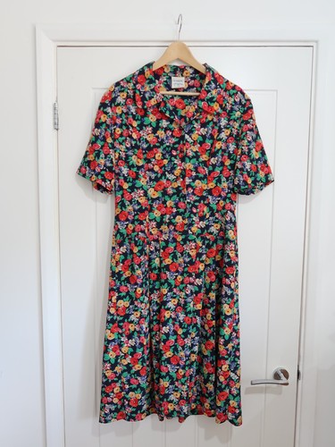 Vintage eastex floral pattern - floral,
