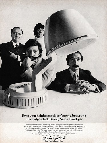 1971 lady schick beauty - schick, salon