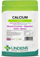 Calcium tablets high strength - calcium,