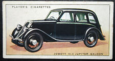JOWETT  10-4 JUPITER Saloon Car   Vintage 1936  Illustrated Card  FE26M