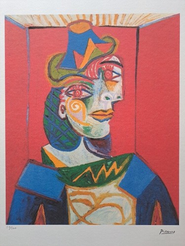 Pablo picasso signed dora - pablo,