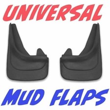 2x Rubber Moulded MUD FLAPS Universal Fit for Mazda Mercedes MG Mini Mitsubishi
