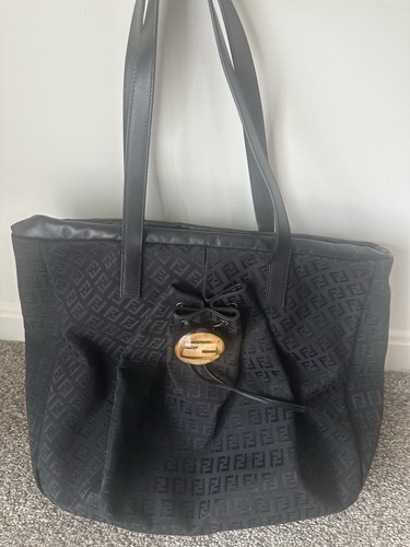 Fendi black monogram - black, ff