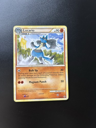 Pokémon tcg unleashed lucario - pokémon,