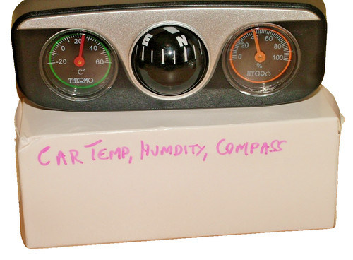 Car thermometer hygrometer - car,