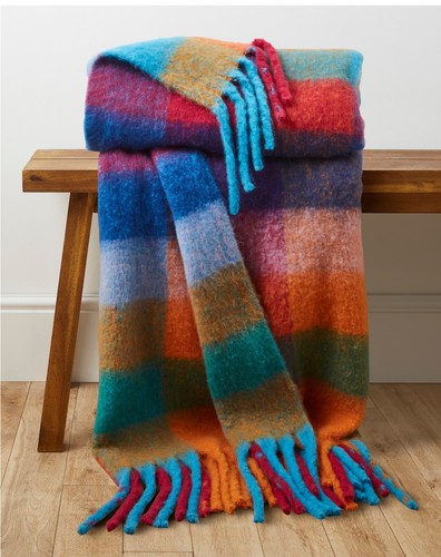 Bright colors faux mohair - bright,