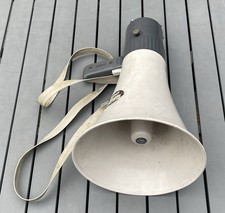 MEGAPHONE Rare Vintage Geloso Amplivoice Tromba Milano Italy for parts Props