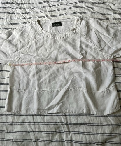 Oska women white - white, top