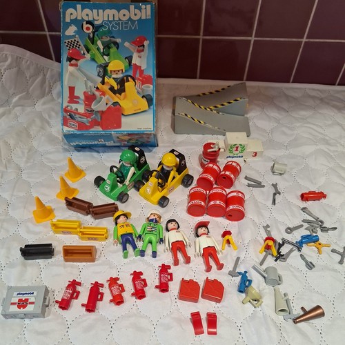 Vintage playmobil racing - playmobil, cars