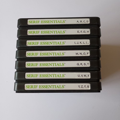 Sizzix bigz die - die, serif