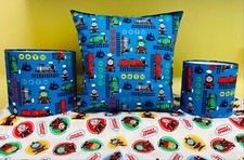 Thomas the Tank Engine Lampshade, Ceiling Shade, Cushion, Bunting 