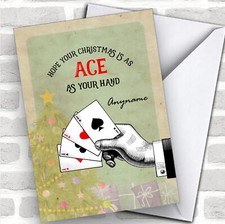 Playing Cards Ace Christmas