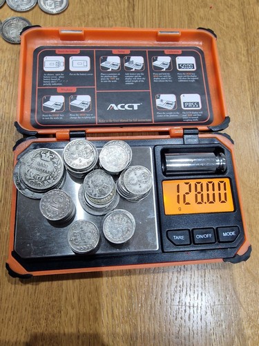 128 grams 925 silver - 128,