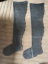 latex stockings black wide Rubber BDSM fetish 