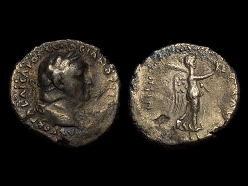 Vespasian didrachm - vespasian, ar