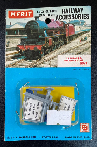 Merit railway and gauge - oo,