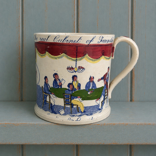 Staffordshire porter mug - porter,