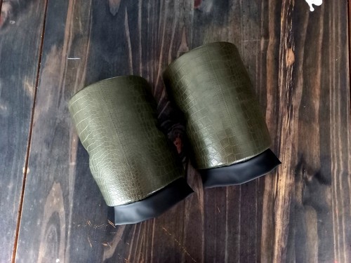 Dirty green anaconda faux - anaconda,