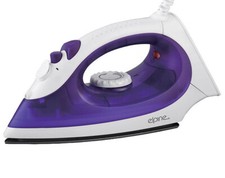 1400W Steam Iron Non-Stick Soleplate Dry/Steam Iron Adjustable Temp Soft Grip