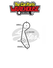 Timing Belt for NISSAN SENTRA II CHERRY III PULSAR III LANGLEY III - 5090 B457