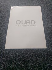 QUAD audio Brochure 'The First Fifty Years' ESL 63 44
