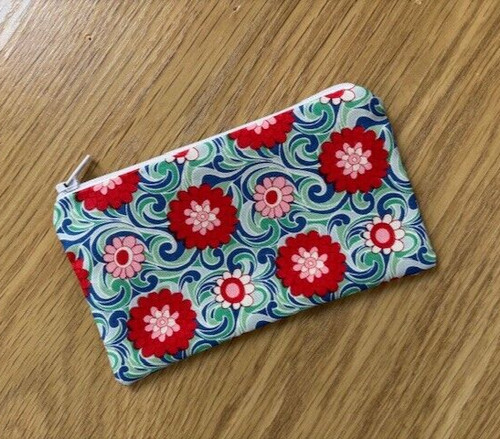 Handmade zipped coin purse - handmade,