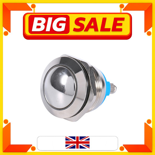19mm 12v car metal push - 12v,