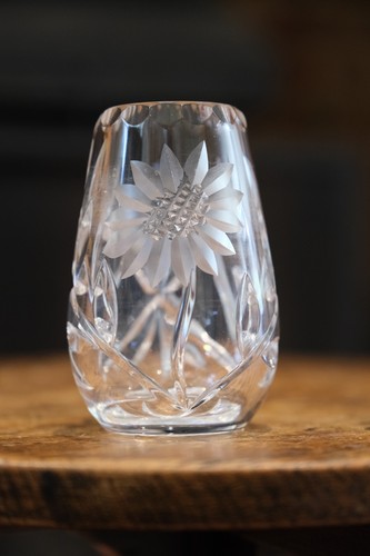 Edinburgh crystal argyll daisy - crystal,