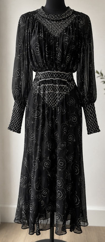 Zara black long - long, sleeve