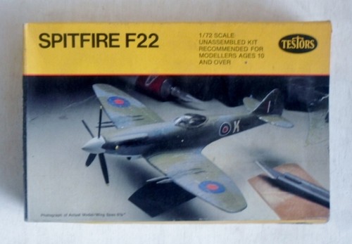 Testors 005 spitfire f22 - testors,