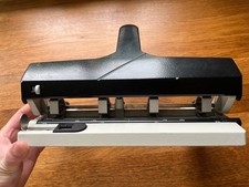 LEITZ AKTO Hole Punch A5,A4,A3,A2 Four Hole Heavy Duty adjustable Pn5114