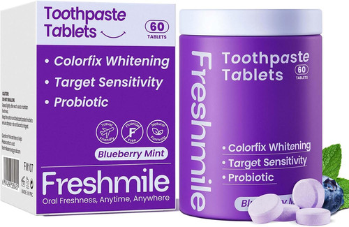 Whitening toothpaste tablets - whitening,