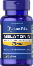 Puritan's Pride Melatonin 3 mg