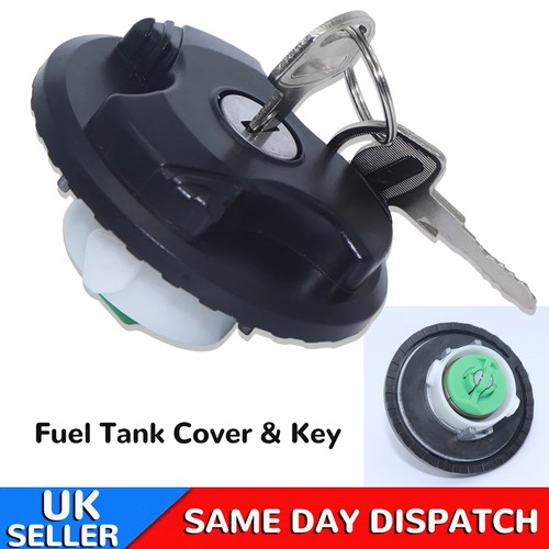 Locking fuel tank cover - cover, cap