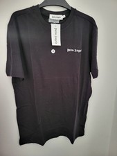 PALM ANGELS Logo Tshirt Black