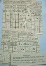 10 x VINTAGE 1970s BUS TICKETS RT1702 LONDON TRANSPORT - SOUTHWARK HERITAGE