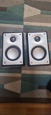 Mordaunt-Short Alumni 2 Hi-Fi Bookshelf / Surround Sound Speakers Gloss Black