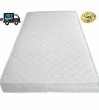 Mother care / Argos Bed Extra Thick Baby Travel Cot Mattress 100 x 70 cm made UK