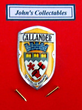 CALLANDER SCOTLAND WALKING / HIKING STICK BADGE / MOUNT LOT JH