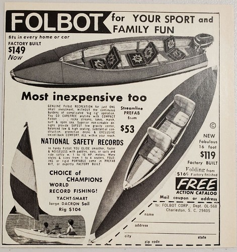 1968 print folbot - 1968, folding
