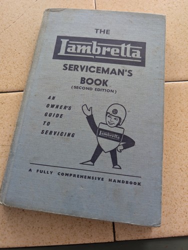 Lambretta serviceman book - serviceman's,