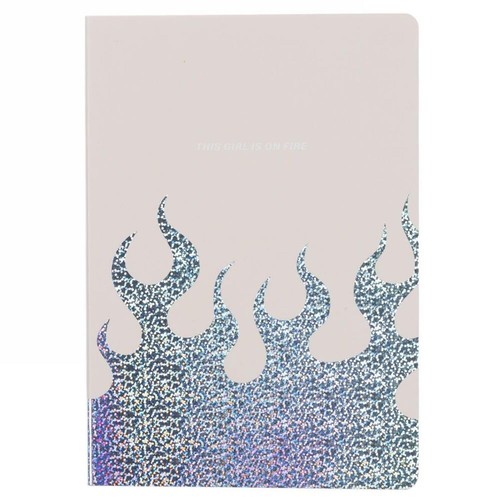 Sassy flames notebook - flames,