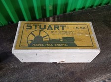 Stuart Turner Rare Boxed Model Mill Steam Engine With Original Erecting Brochure