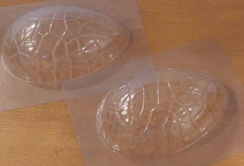 Chocolate egg moulds