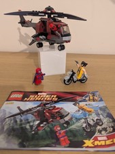 LEGO Marvel Superheroes 6866 - Wolverine's Chopper Showdown 100% Complete (RARE)