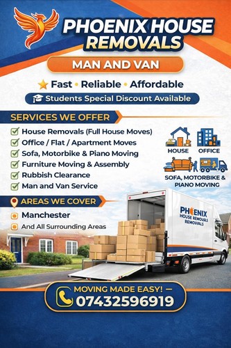 Man and van services - van, hire