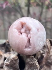 Pink Amethyst Crystal Ball
