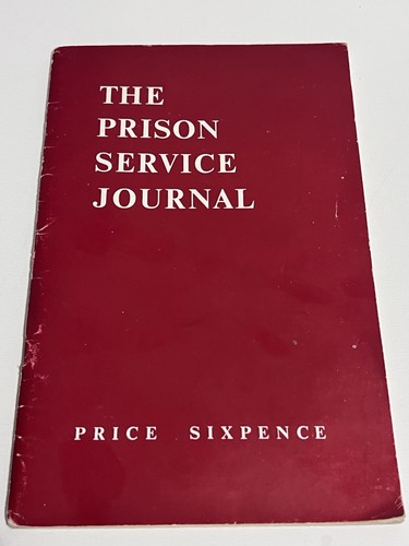 The prison service journal - journal, vol