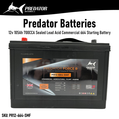 12v 105ah commercial - 105ah, starting