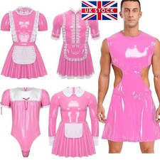 Men's Patent Leather Bodysuit